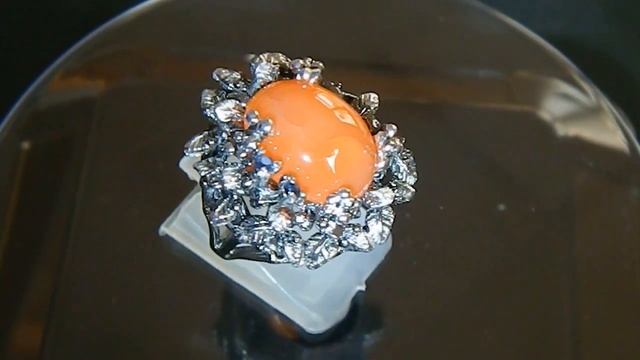 Кольцо с сердоликом (Африка) смотреть онлайн