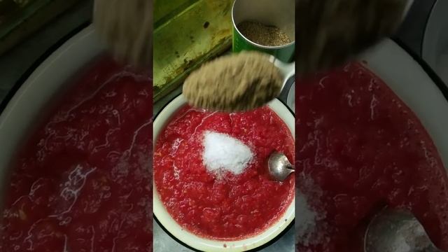 Вкус детства.Помидоры в собственном соку. Рецепт без сахара. Если вы на диете, рецепт вам подойдёт смотреть онлайн