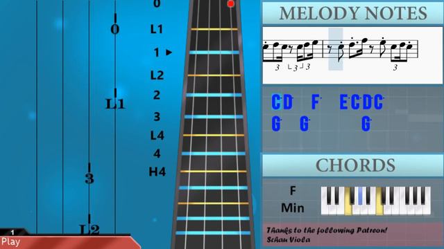 How to play Temmie Village (Undertale) by Toby Fox on Violin (Tutorial) смотреть онлайн