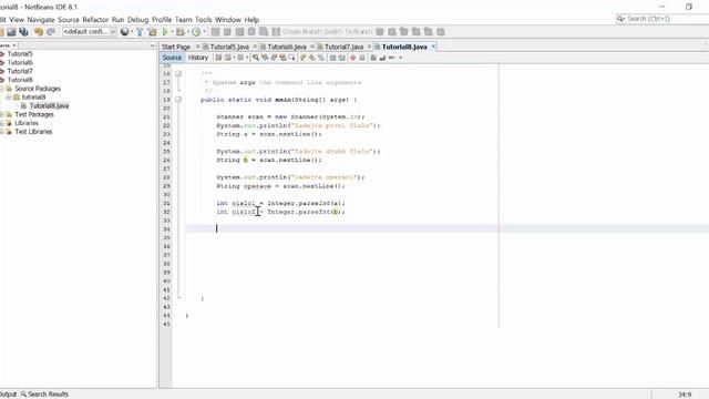 Java tutoriál [díl 8] - Kalkulačka [1. část] смотреть онлайн
