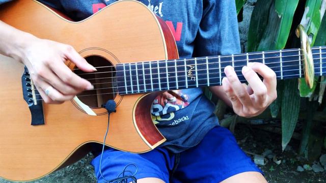 D4vd - Here With Me - Fingerstyle guitar смотреть онлайн