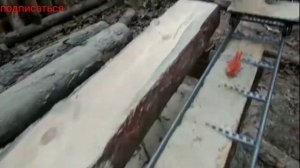 бюджетная самодельная пилорама из STIHL-180