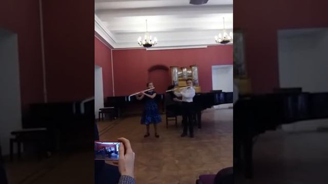 Дуэт флейт Старикова Ксения и Фомин Егор смотреть онлайн