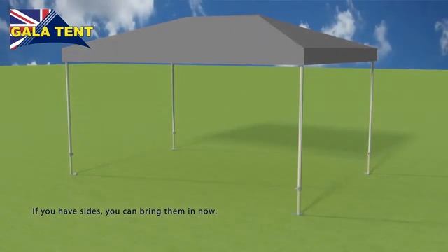 4m X 6m How To Erect A Grey Gala Tent Pro-50 Gala Shade Gazebo Assembly Instructions