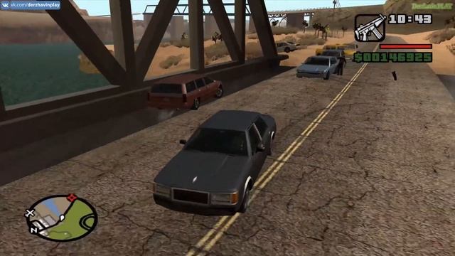 Прохождение GTA San Andreas на 100% - Миссия 66: Вердант Мэдоуз смотреть онлайн