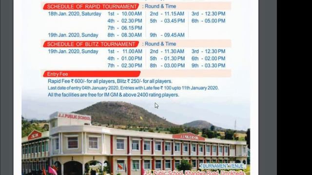 Chess Tournaments in India 2020 part 1 смотреть онлайн