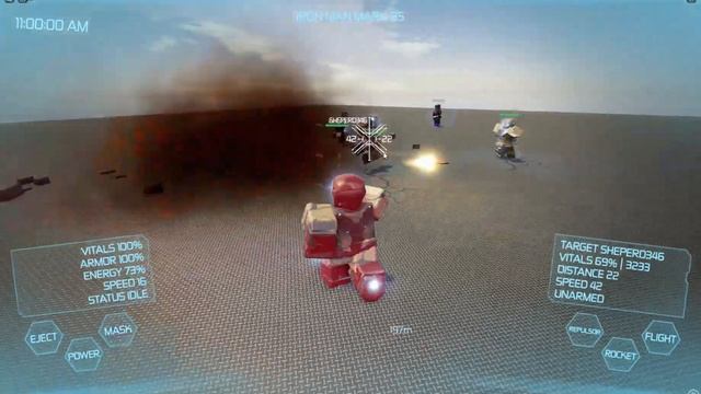 Roblox Iron Man Simulator 2: Mark 85 Gameplay смотреть онлайн