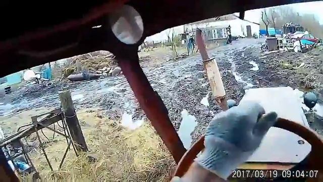 Трактор Т40ам Нш-32 круглый и вилочный погрузчик. смотреть онлайн