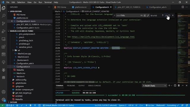 Sovol SV01 Umbau Folge 14 / BTT SKR E3 Turbo Unter Marlin