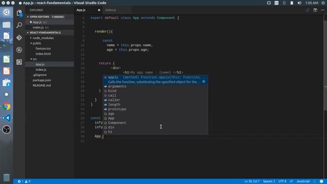 React in Tamil How to use props смотреть онлайн