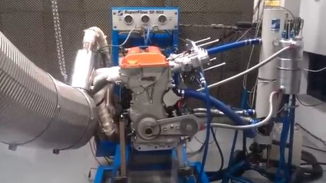 Dyno test Ford Duratec R 2 litre смотреть онлайн