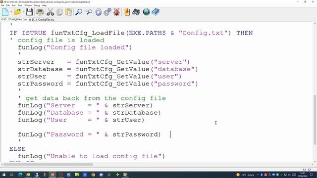 PowerBasic Snippets - Tutorial on Text Configuration files - part 1 смотреть онлайн