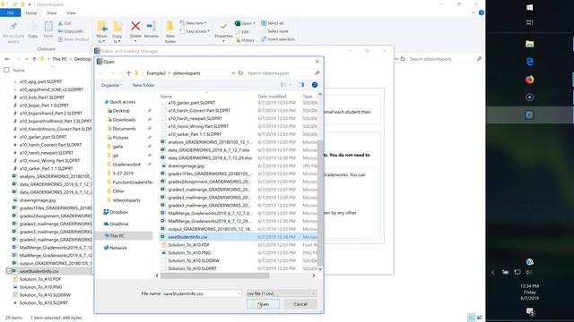 Mail merge Example for Graderworks 4 смотреть онлайн