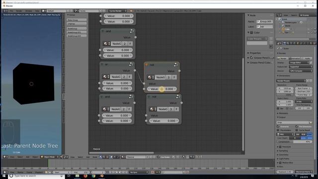 Blender Cycles Tutorial:Logic Gates with Material Nodes смотреть онлайн