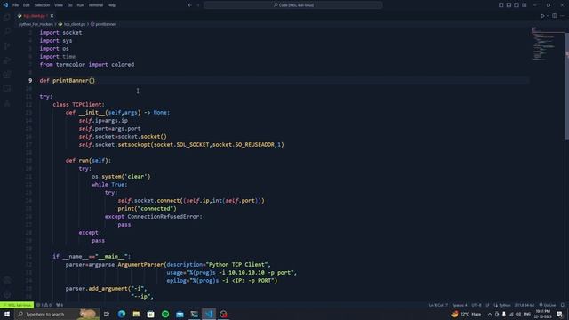TCP Client in python | How to create a TCP Client in python смотреть онлайн