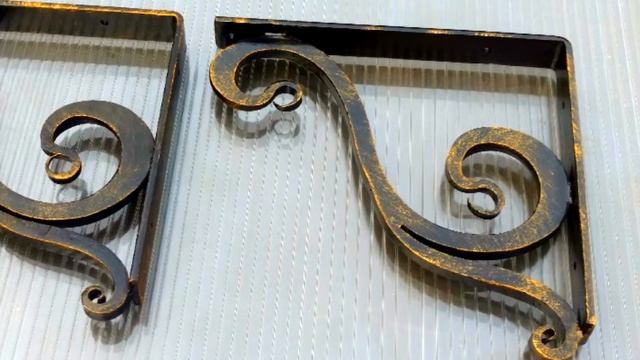 Кованые держатели для полок фото видео смотреть онлайн