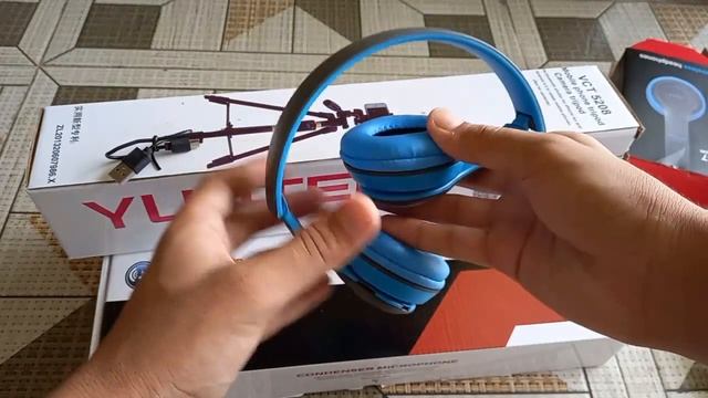 P47 5.0+EDR Bluetooth Wireless Headphones Unboxing смотреть онлайн