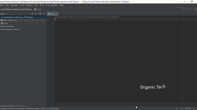 2 Install Tkinter in PyCharm IDE(Python GUI) смотреть онлайн