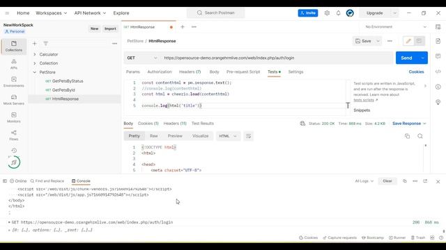 #Tutorials 19 || Postman Read Html value from postman смотреть онлайн