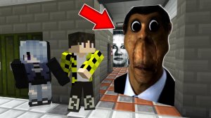 НЕКСТБОТЫ охотятся на НАС в майнкрафт ! OBUNGA & CURSE FACE CHALLENGE MINECRAFT NEXTBOTS