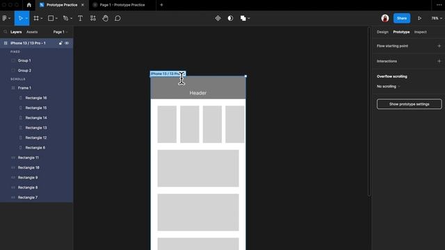 Figma UX tutorial for beginners - Prototype смотреть онлайн