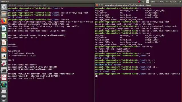 ROS - Publisher & Subscriber (Python) смотреть онлайн
