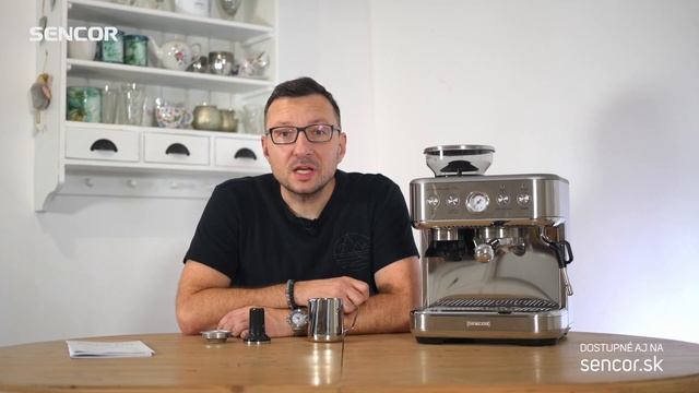 Kávovar na Espresso SENCOR SES 6010SS - Unboxing смотреть онлайн