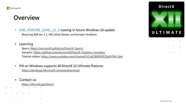 DirectX 12 Ultimate For Game Developers | Jianye Lu | DirectX Developer Day