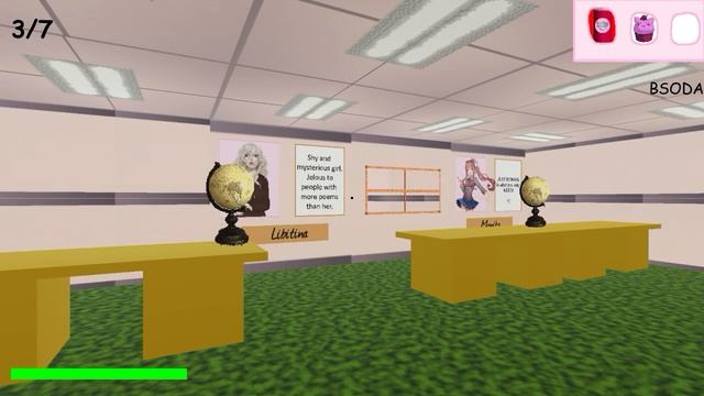 Monika's Basics in Education and Learning (Baldi DDLC Mod) смотреть онлайн