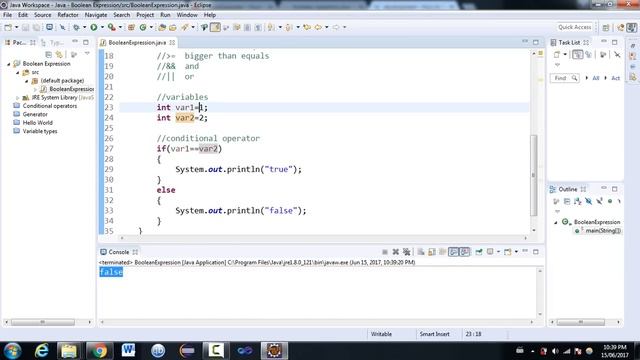 Java Tutorial - Boolean Expressions смотреть онлайн