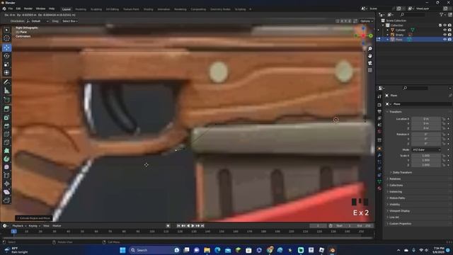 How To Make A Gun | Blender смотреть онлайн