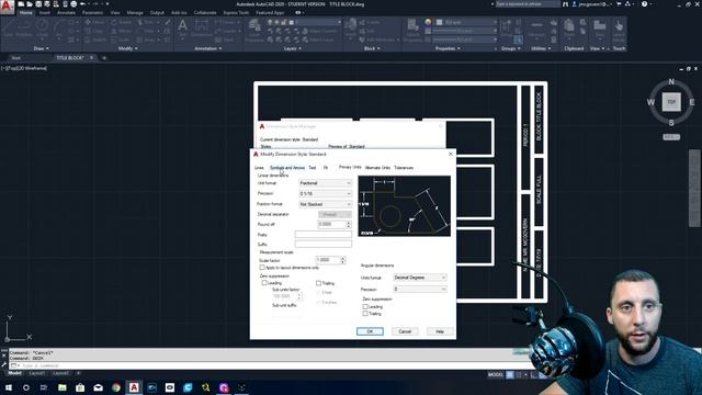 Introduction to AutoCAD 2020 - 2D Basics - #4 - the 4-44 drawing! смотреть онлайн