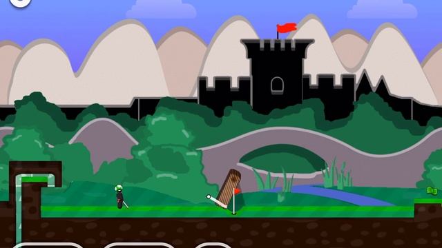 Super Stickman Golf Custom Course: Mini Golf Land смотреть онлайн