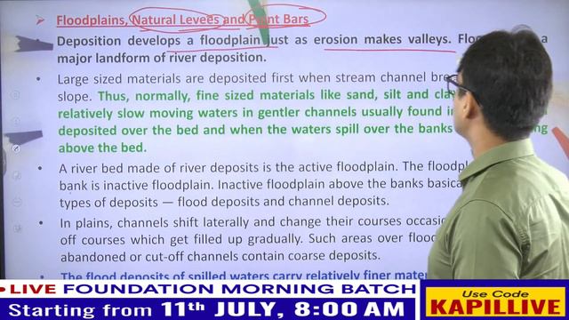 Fundamental of Physical Geography | Geomorphic Processes | Class 11 - Chapter 7 | LIVE SESSION смотреть онлайн