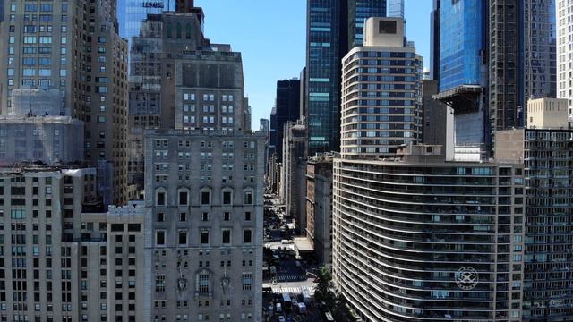 New York City, Manhattan, New York | 4K Drone Aerial Tour смотреть онлайн