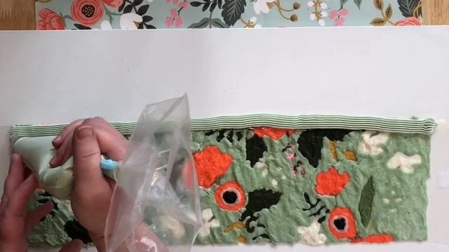 How to Paint a Buttercream Cake - Tracing Hack - Easy | TASTE BAKERY смотреть онлайн