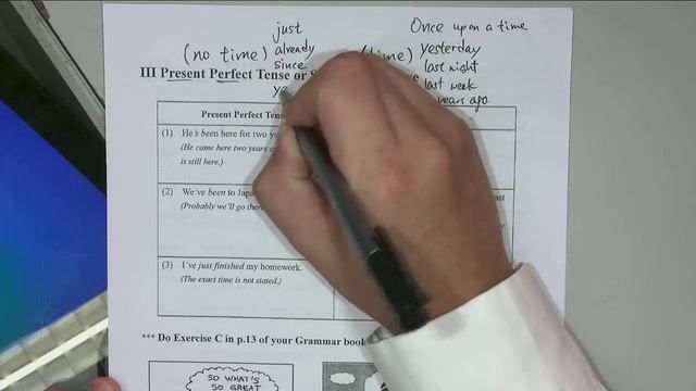 S4 Unit 2 Grammar Present Perfect or Past Simple смотреть онлайн