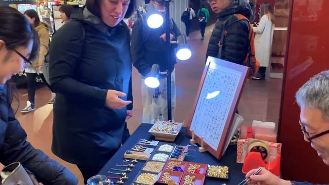 Getting My Lucky Charm :) Many Many Money! Japanese Craftsman.