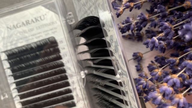 Ресницы Nagaraku Миксы на ленте изгиб LC, толщина 0.07 смотреть онлайн