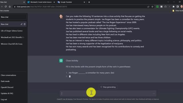 Chat GPT tutorial for teachers #chatgpt #ai смотреть онлайн