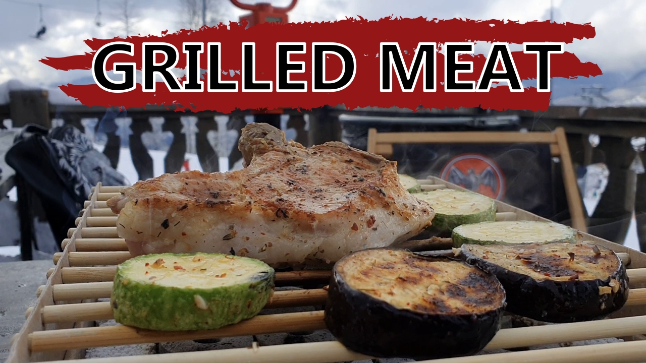 Стейк из свинины на эко-гриле смотреть онлайн