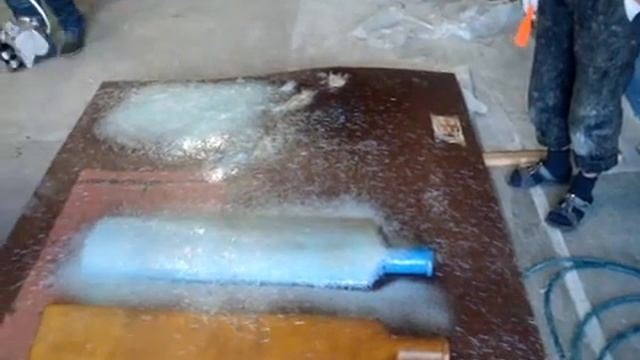 Напыление стеклопластика 16R003. Смола полиэфирная. Стеклоровинг. смотреть онлайн