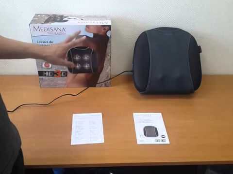 Массажная подушка шиатсу Medisana MPD смотреть онлайн