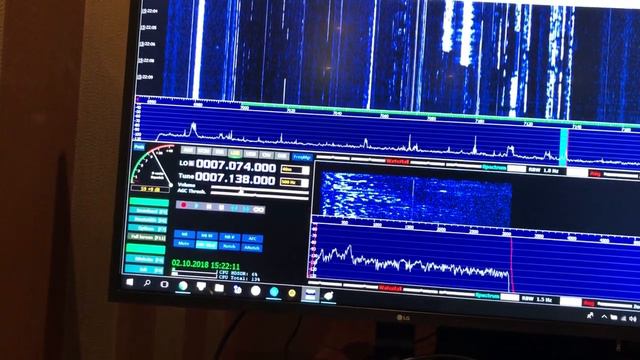 IC 7610 работа в FT8 и HDSDR смотреть онлайн