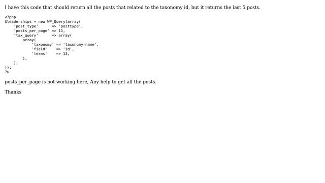 Wordpress: Get all taxonomy posts by id смотреть онлайн