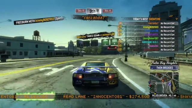 PS3 Burnout Paradise Trofeu Invite a friend to join you in paradise city смотреть онлайн