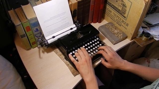 (продано) пишущая /печатная машинка 1935 Royal O | typewriter смотреть онлайн