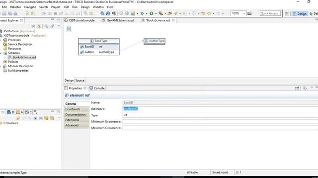 TIBCO BW6 XSD Tutorial | How to Define XML Schema in Business Studio смотреть онлайн