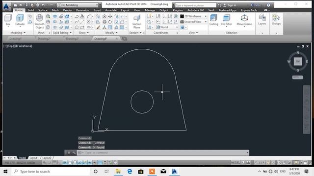 Tugas Tutorial Autodesk Autocad 2014 смотреть онлайн