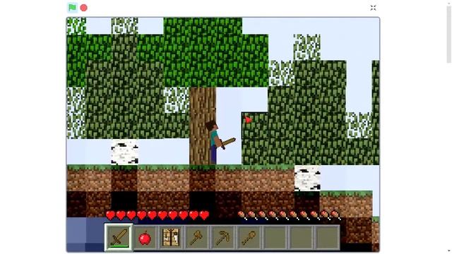 Paper Minecraft v11 5! Scratch Minecraft! смотреть онлайн